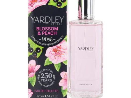 Yardley Blossom & Peach by Yardley London Eau De Toilette Spray 4.2 oz for Women Sale