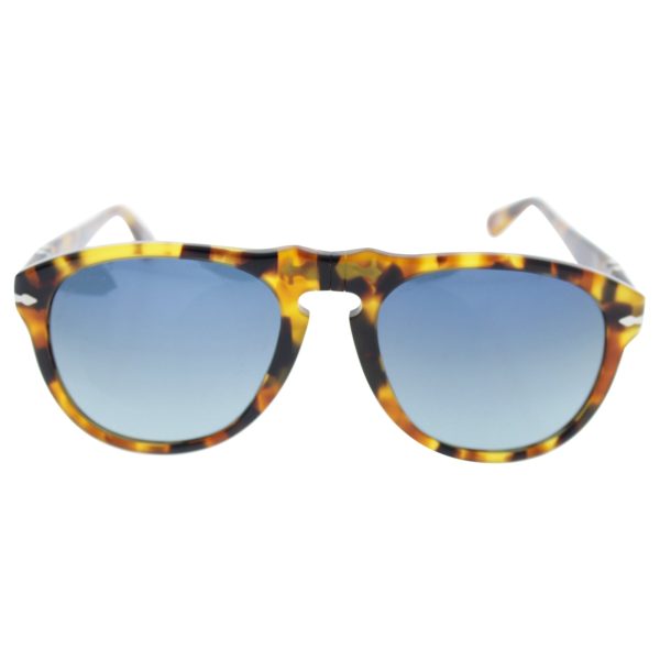 Persol PO0649 Sunglasses-1052S3 Madreterra (Blue Gradient Polarized Lens)-54mm on Sale