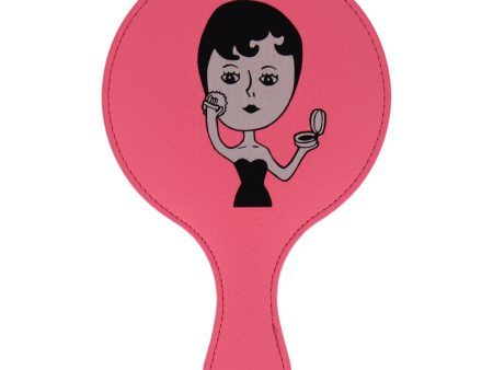 Beauty Aurore Hand Mirror - Pink by Ooh Lala for Women - 1 Pc Mirror Online