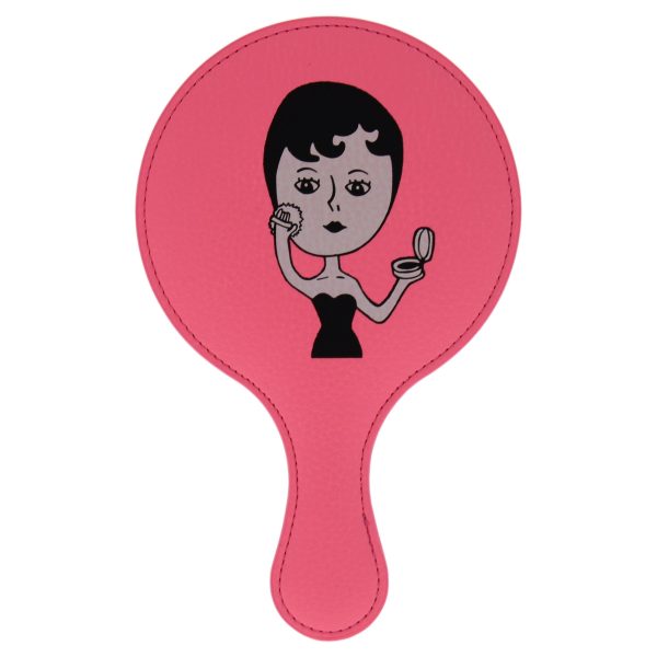 Beauty Aurore Hand Mirror - Pink by Ooh Lala for Women - 1 Pc Mirror Online