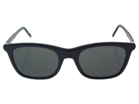 Montblanc MB607 20A Dark Grey Rectangular Sunglasses for Mens Online Sale