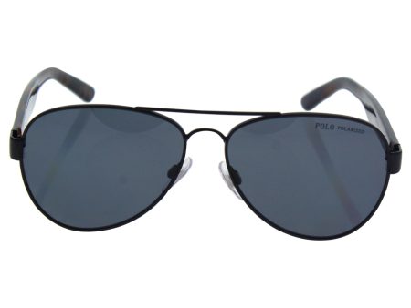 RALPH LAUREN Polo Ralph Lauren Ph 3096 9267 81 - Semi Shiny Black grey Polarized By Ralph Lauren For Men - 59-14-145 Mm Cheap