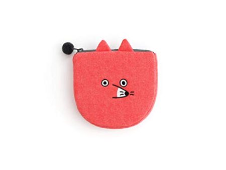 Romane Bunch Brother Pom Pom Pouch (Red Brunch Fox) Sale