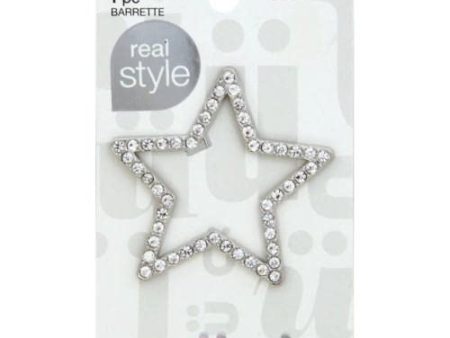 BARRETTE RHINESTONE OPEN CENT Sale