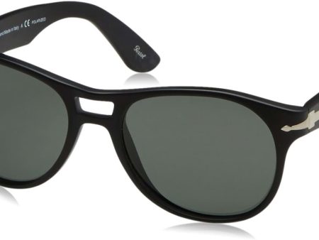 Persol 0PO3155S 54mm Sunglasses (Black Black) Online Hot Sale